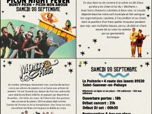 Concert :  Rock cuivre festif et chanson franaise