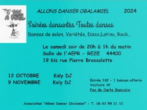 Soire dansante, toutes danses