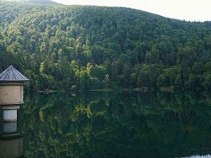 Baignade eau froide LAC DU BALLON