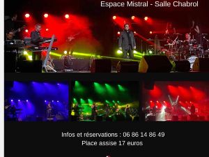 Concert Sardou par Christophe Michel et musiciens