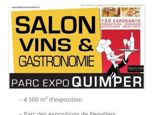 Salon des vins et de la gastronomie   Quimper 