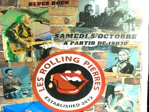 DINER CONCERT avec Les Rolling Pierres