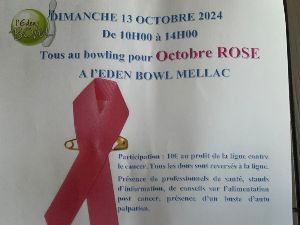 Octobre rose au bowling 