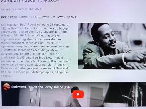 concert jazz hommage  Bud Powell