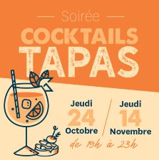 Soire cocktails et tapas