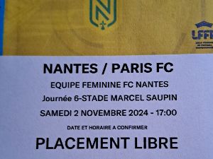 Match de football fminine ligue1 Arkema 