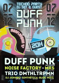 Soire Duff punk Troll tour Techno party 