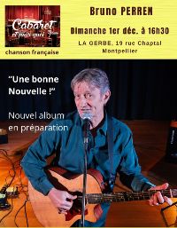 Concert Bruno Perren, chanson franaise