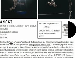 Cirque Elbeuf - Spectacle / A.N.G.S.T.