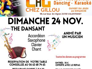 Th dansant toutes danses