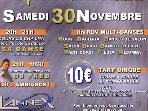  20h Soire dansante au dancing L'Annex 