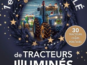 Dfil de tracteurs 🚜🚜illumins 