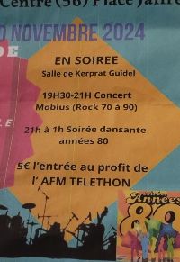 Soiree dansante annes 80-Telethon 