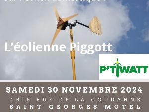 Atelier : Eolienne domestique