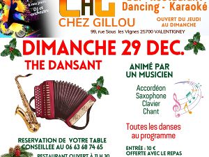 Th dansant toutes danses