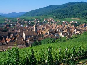 De Kaysersberg  au march de Noel de Riquewihr