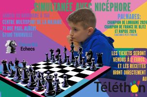 Echecs : Simultane avec Nicphore