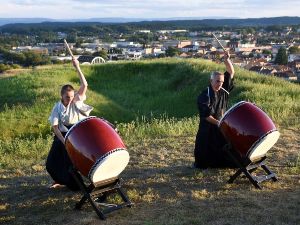 Concert de tambours japonais