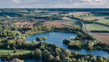 Boucle d'Acquigny et son lac