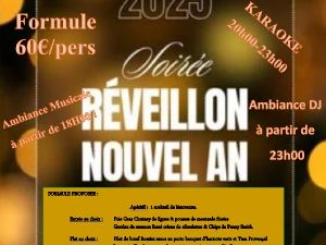 soire du 31 karaoke dansant & repas  juvizy