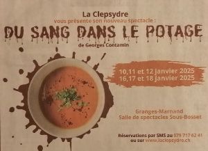 Du sang dans le potage