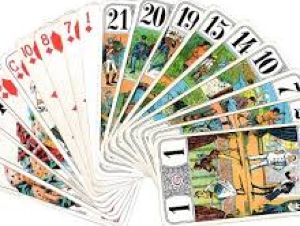 TAROT a 5   et  bonne humeur 