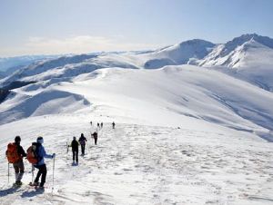 Pic d'Estibat depuis col de Port (RAQUETTES)