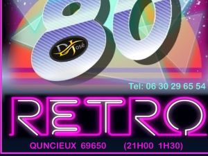 Soire Dancefloor anne 80 