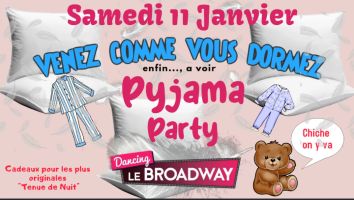 Soire pyjama au Broadway 