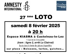 Loto Amnesty au Kiasma Castelnau