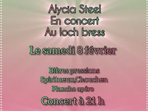 Concert alycia Steel 