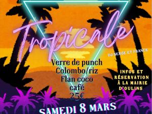 Soire Tropical dner dansant