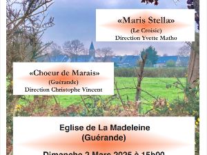 Concert deux chorales, Maris Stella & Chur deMara