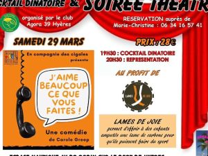 Soire thtre et cocktail dnatoire 