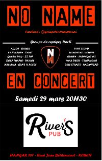 Concert des No Name au River's Pub