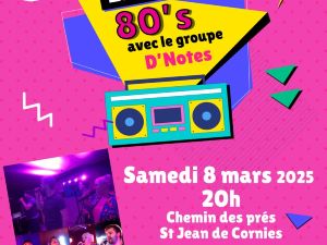 Soire danse gnraliste anne 80