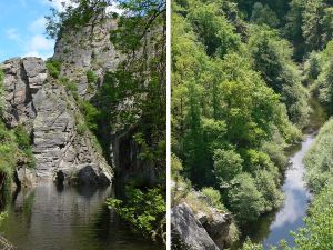 Du Vintrou au lac des Saints Peyres et gorges dBan