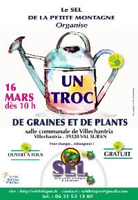 troc de graines et plantes et graines du SEL