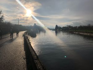 Autour de la gare d'eau de Beuvry