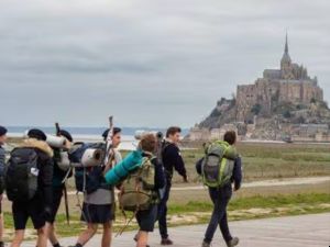 Randonne vers le Monts saint Michel