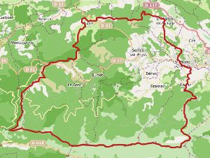 Trek sur le GRP le tour de la BARGUILLERE