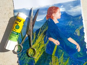 Atelier cratif autour du collage