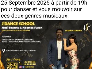 Cour Bachata  Kizomba La Louvire 