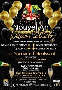 Reveillon Nouvel An Cocogrill