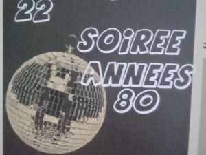 Soire anne 80 