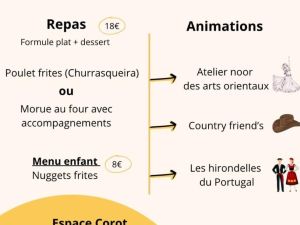 Repas et soir�e dansante au profit du T�l�thon 78 