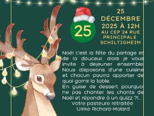 Repas de No�l partag�