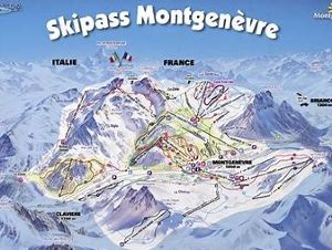 Skier  Montgenvre