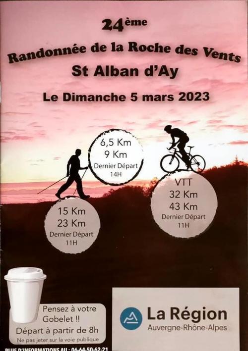 Randonn&eacute;e La Roche des Vents