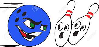 Bowling Sera Amusant Avec Cette Balle Et épingles Drôle. Clip Art Libres De Droits , Vecteurs Et Illustration. Image 45351256.